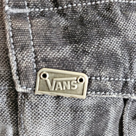 VANS Men's Black Thai Dye Cargo Shorts Size 28 - Picture 7 of 9